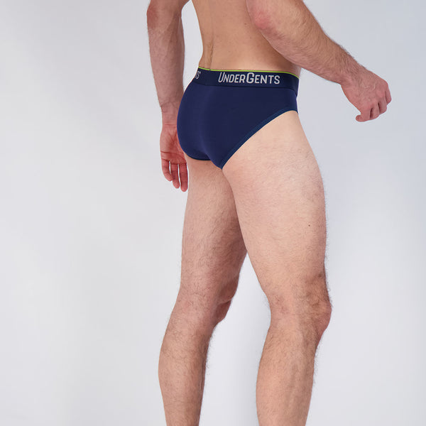 3-Pack of UnderGents Men's Modern Brief (Flyless) Underwear.