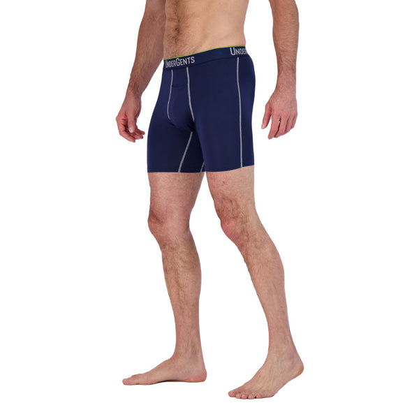 UnderGents 6" Men's Boxer Brief (With A Horizontal Fly Front For Quick Draws) | Ultra-Soft Cooling Comfort Underneath.