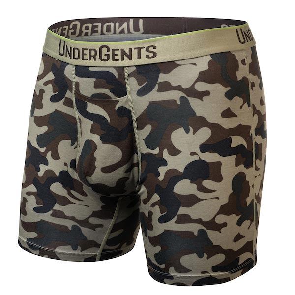 UnderGents 6" Men's Boxer Brief (With A Horizontal Fly Front For Quick Draws) | Ultra-Soft Cooling Comfort Underneath.