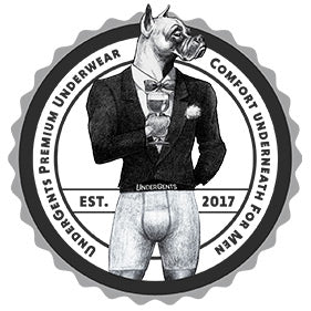 About Us UnderGents About us boxer dog in a tuxedo. Premium quality comfort underneath for men