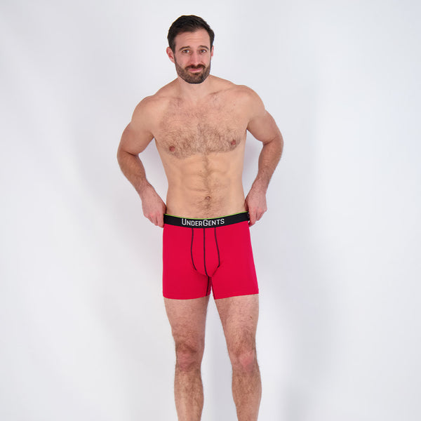 Buy UnderGents Men's Boxer Brief Underwear. 4.5 Leg & Flyless