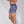 side view on model of undergents blue camo boxer brief flyless