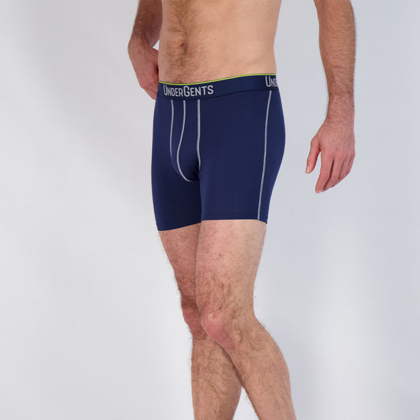 navy boxer brief is better than Saxx and Mack Weldon because we fit every man not just a skinny man.