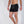 Load image into Gallery viewer, Black boxer brief 4.5 inches front
