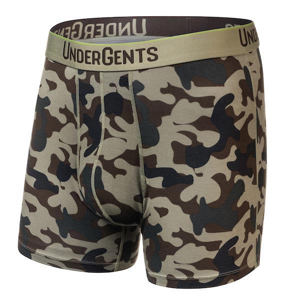 UnderGents 4.5" Men's Boxer Brief Underwear (Flyless): Ultra Soft Comfort, Never Compression