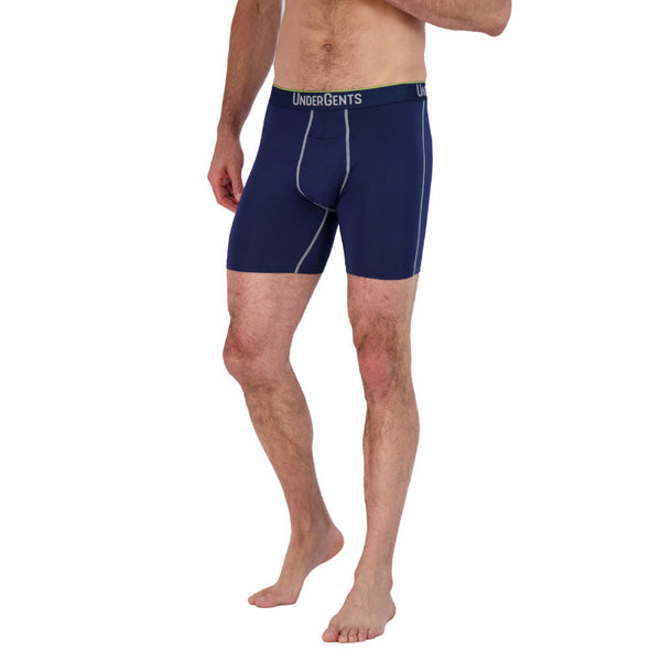 UnderGents 6" Men's Boxer Brief (With A Horizontal Fly Front For Quick Draws) | Ultra-Soft Cooling Comfort Underneath.
