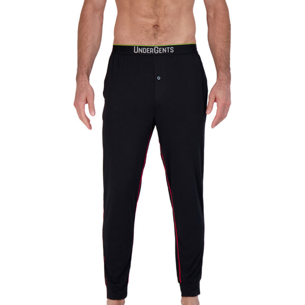 swagger lounge pants in black. no matter what shape and size men feel great