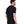 the back of the swagger lounge shirt in black drapes perfectly and provides the undershirt comfort men adore