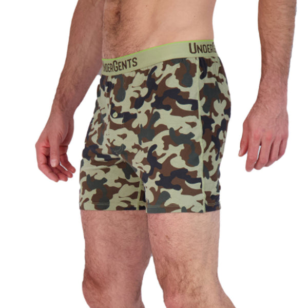 side view camo boxer short feel great