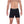 Undergents black boxer short with red seams for modern comfort in a freedom enhancing boxer short. feel awesome always.