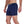 side view on model of undergents navy blue boxer short. nothing feels better than freedom underneath.